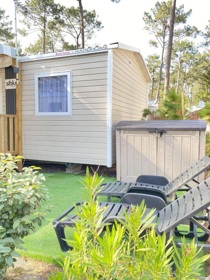 Mobil Home Rainbow, Camping Les Dunes De Contis Сен-Жулиен-ан-Борн Екстериор снимка